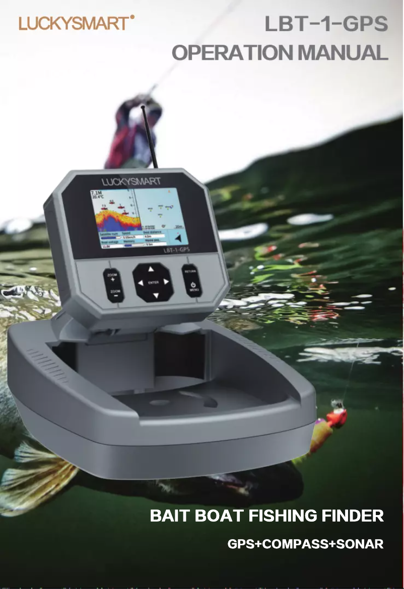 Page 1 de la notice Manuel utilisateur Lucky LBT-1-GPS