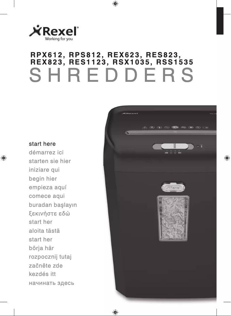 Image de la première page du manuel de l'appareil ProMax QS REX623 P4