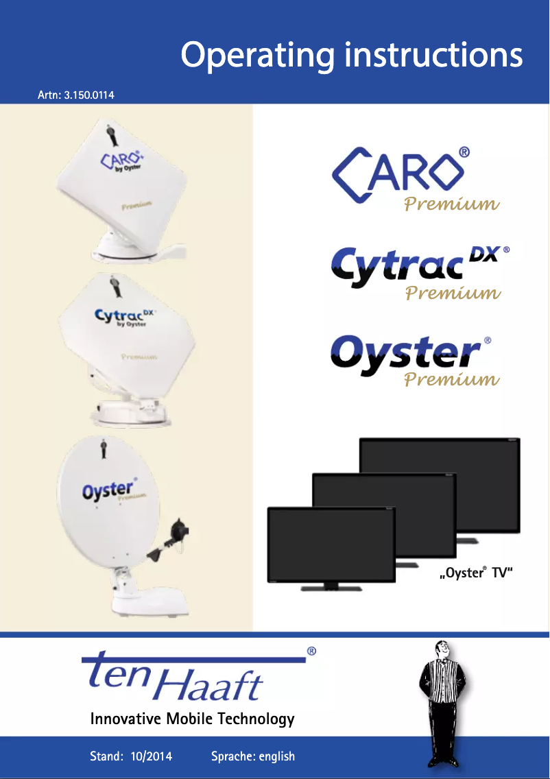 Page 1 de la notice Manuel utilisateur Oyster Cytrac DX Premium