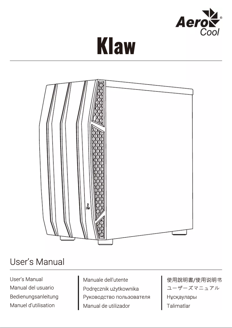 Image de la première page du manuel de l'appareil Klaw