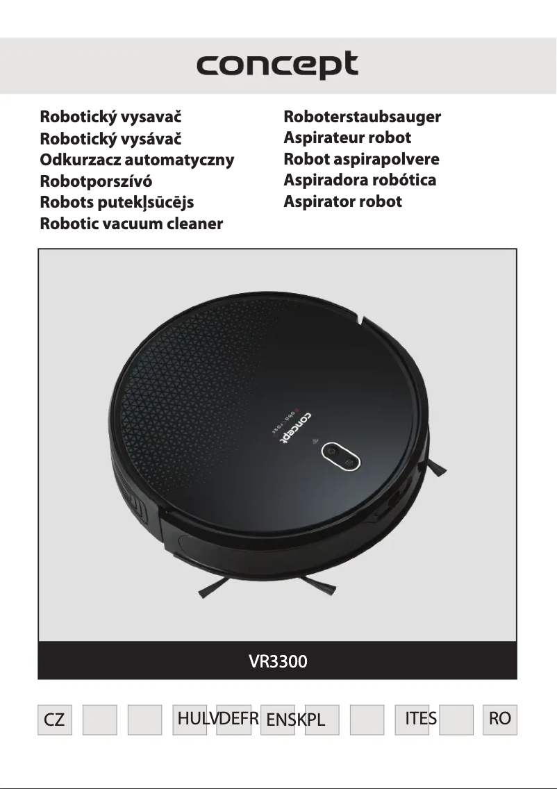 Image de la première page du manuel de l'appareil VR3300