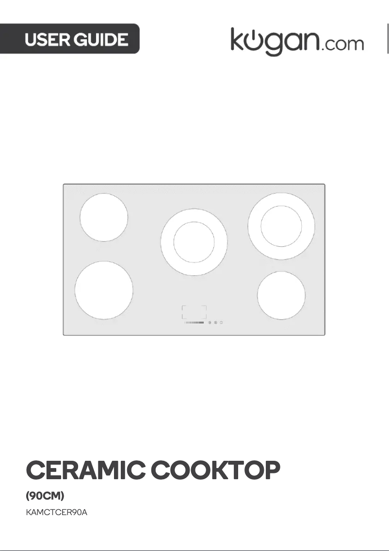 Image de la première page du manuel de l'appareil KAMCTCER90A