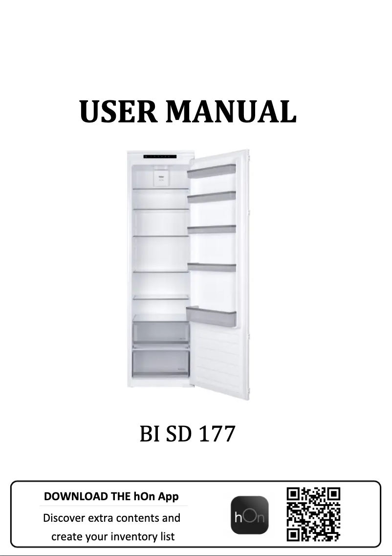 Página 1 del manual Manual de usuario Haier HAMS518EWK