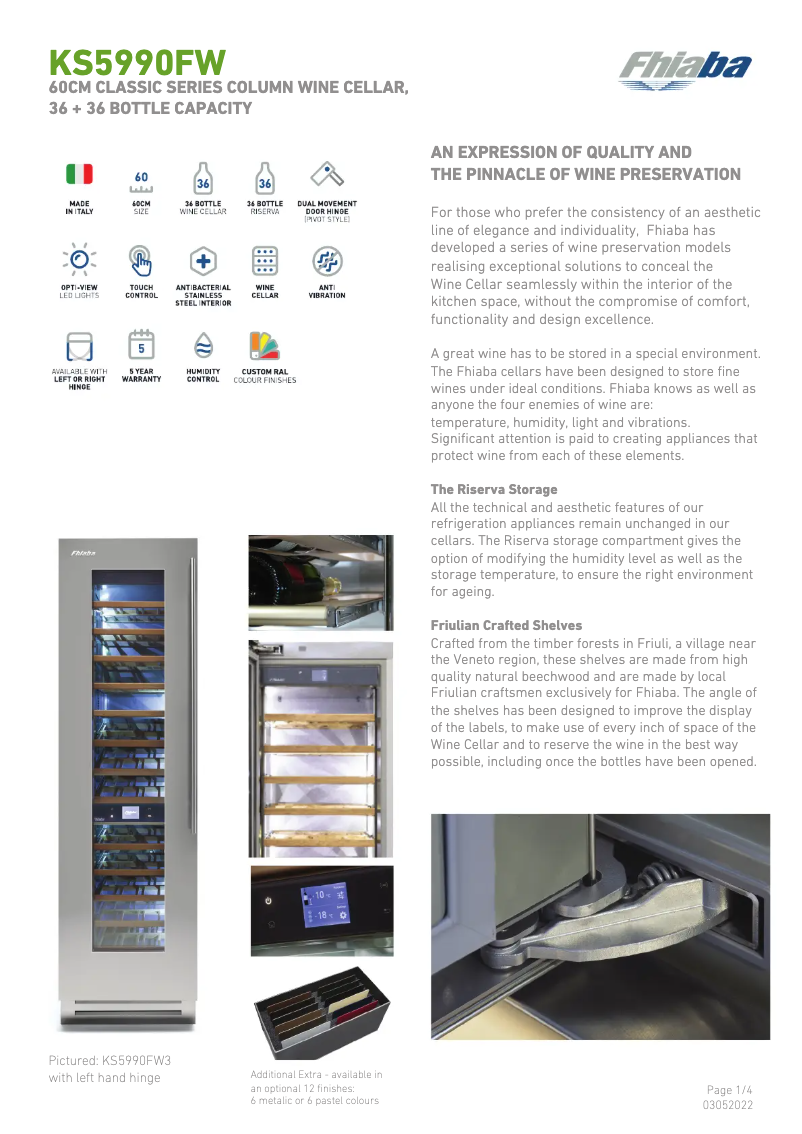 Image de la première page du manuel de l'appareil KS5990FW6A