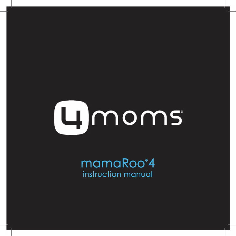 Page 1 de la notice Manuel utilisateur 4moms MamaRoo 4