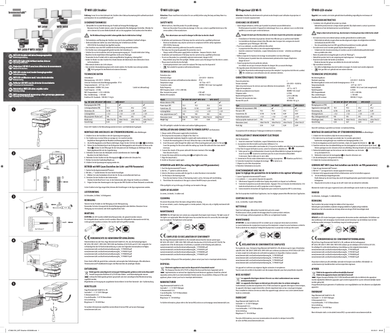 Page n°1 - Manuel utilisateur Brennenstuhl WF 2050 P