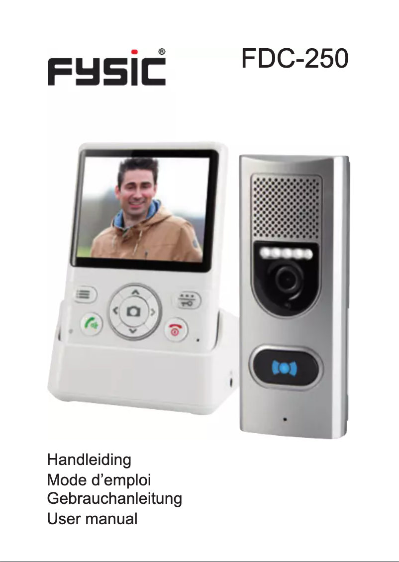 Page n°1 - Manuel utilisateur Fysic FDC-250