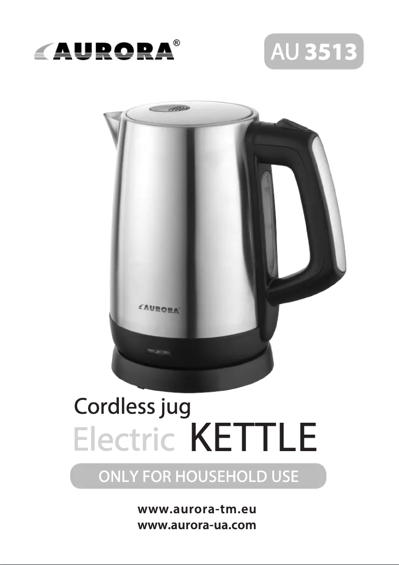 Page 1 de la notice Manuel utilisateur Aurora AU 3513