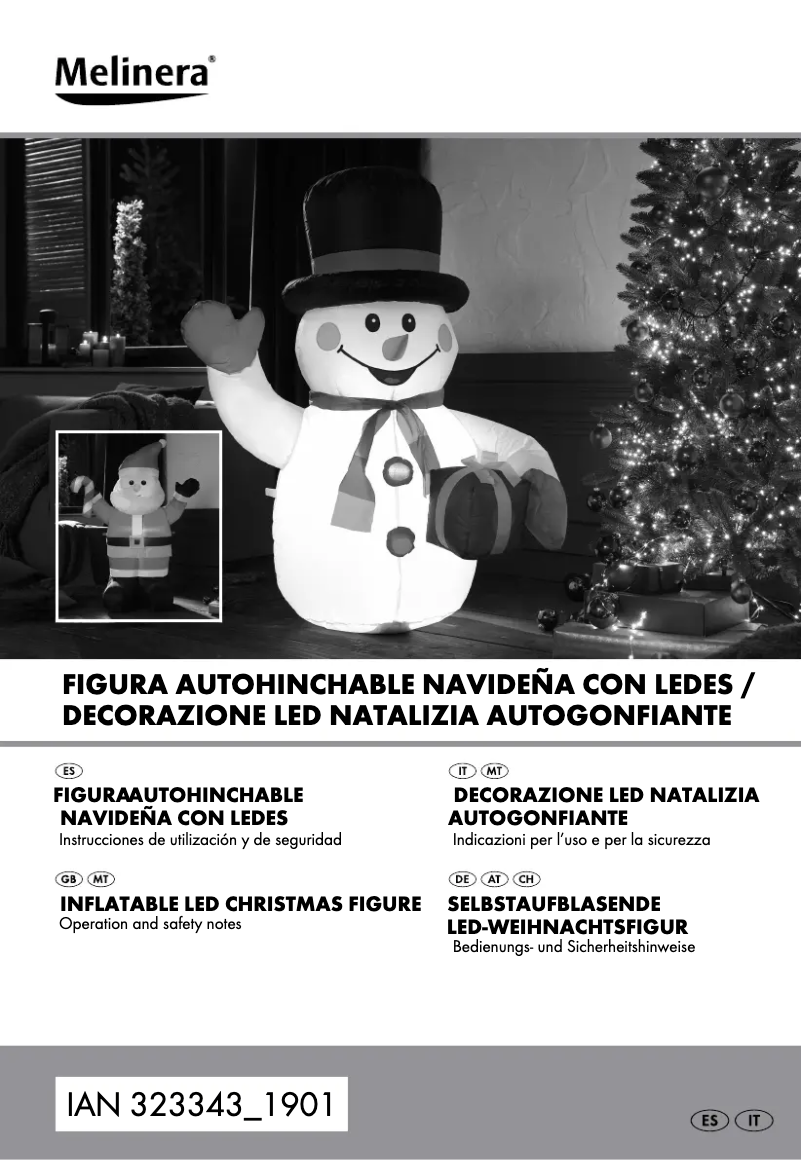 Page n°1 - Manuel utilisateur Melinera HG05440A