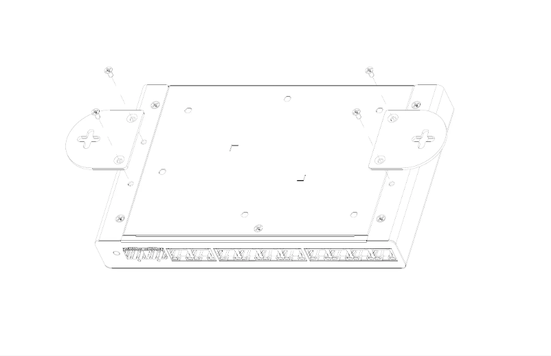 Page 1 de la notice Guide d'installation Dahua Technology PFS4212-8GT-110