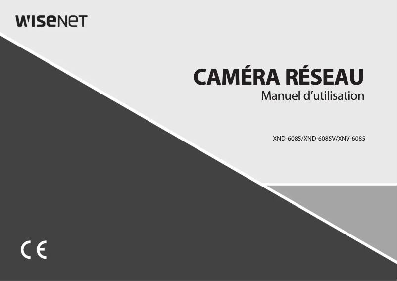 Page n°1 - Manuel utilisateur Hanwha XND-6085