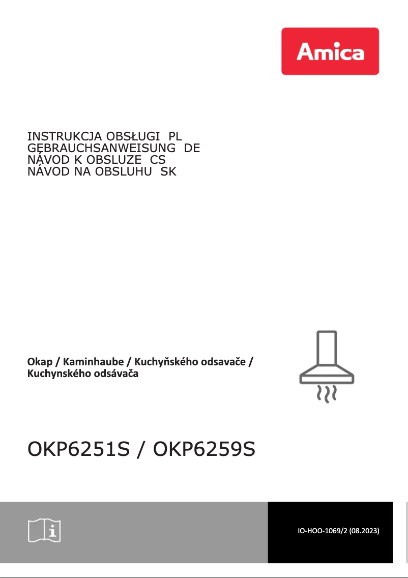 Page n°1 - Manuel utilisateur Amica OKP6259S