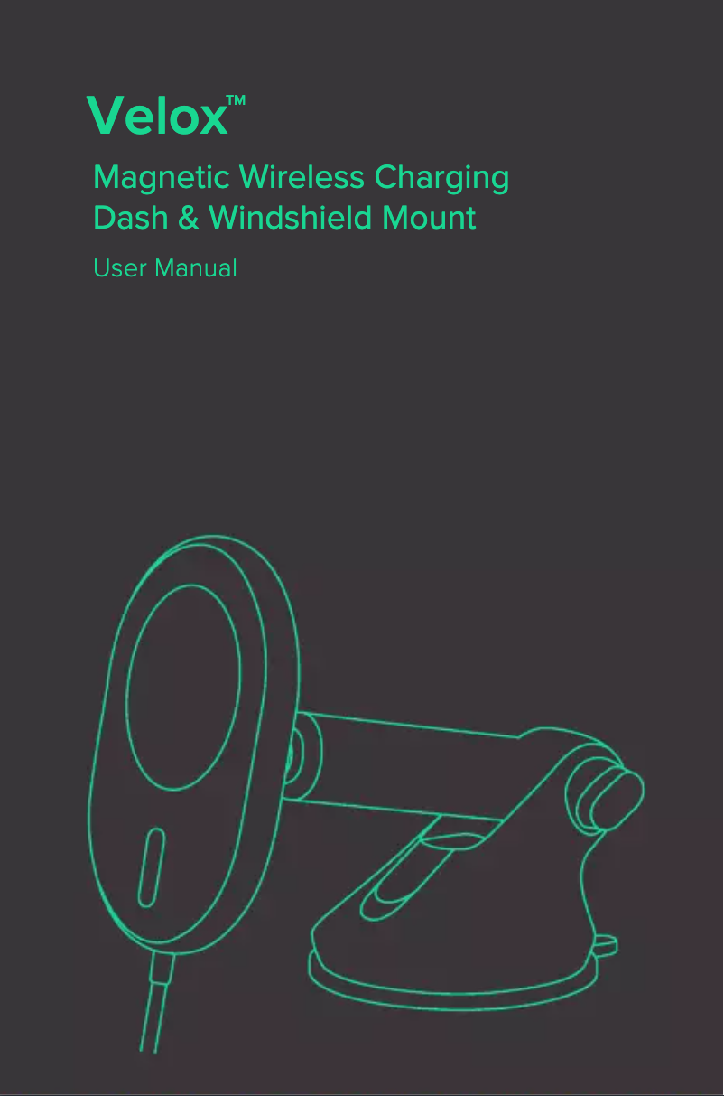 Page 1 de la notice Manuel utilisateur iOttie Velox