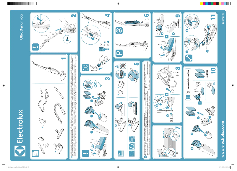 Page n°1 - Manuel utilisateur Electrolux EUEL72LGM