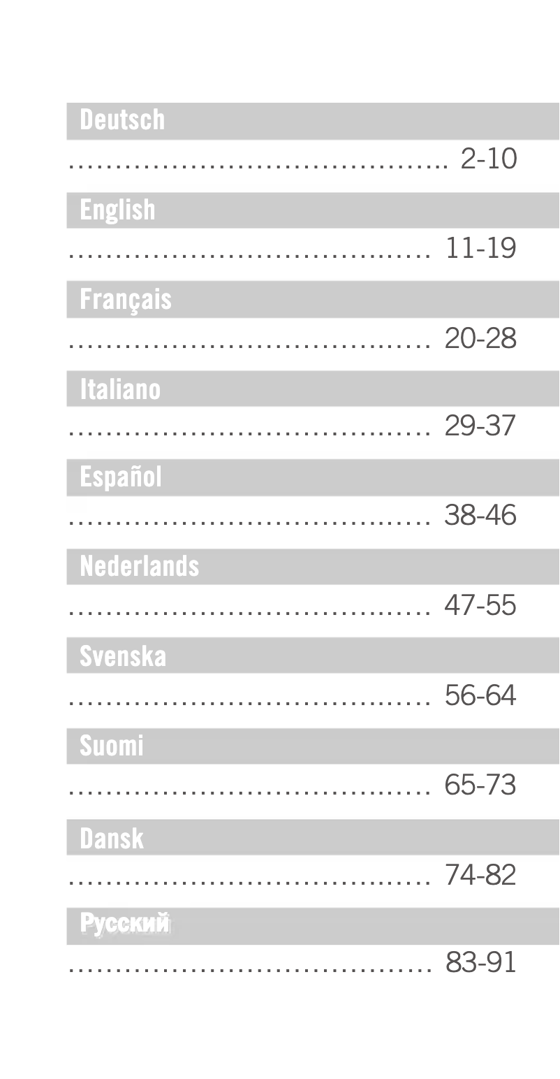 Imagen de la primera página del manual del dispositivo EL 10x32 W B
