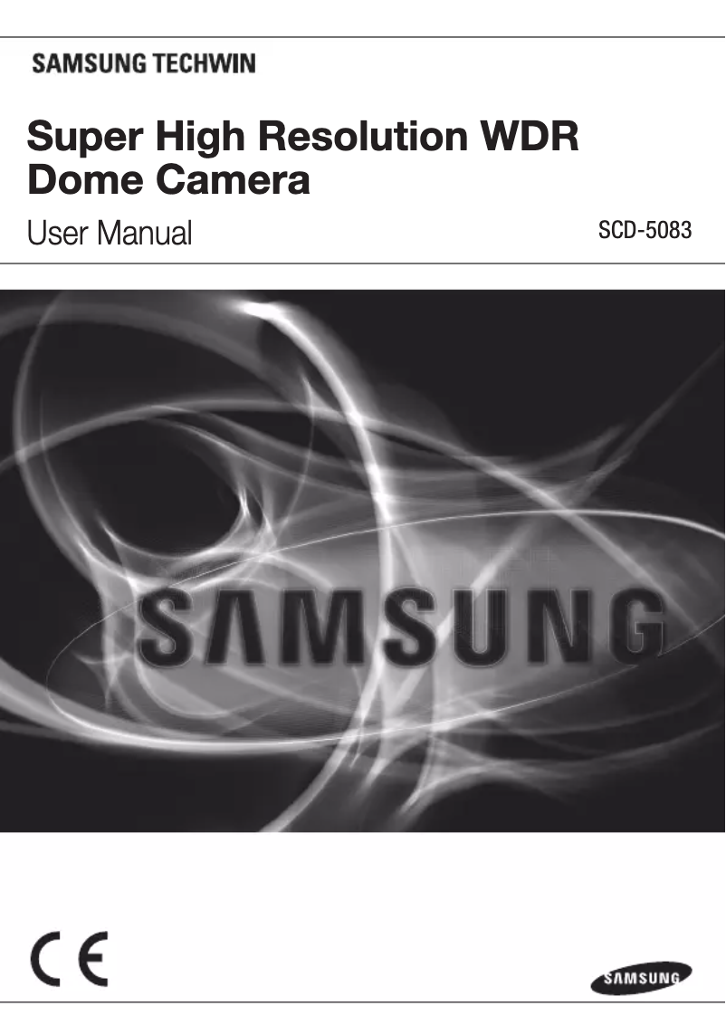 Page n°1 - Manuel utilisateur Hanwha SCD-5083