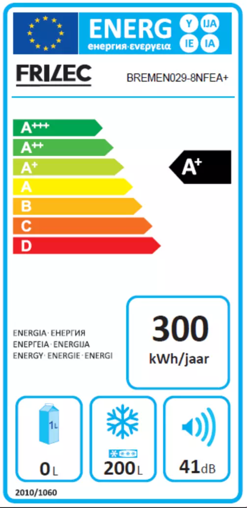 Page 1 de la notice Manuel utilisateur Frilec BREMEN029-8NFEA+