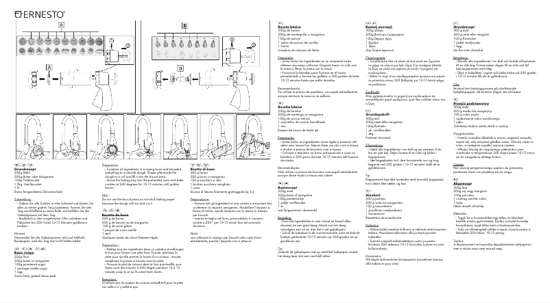 Page n°1 - Manuel utilisateur Ernesto HG05388