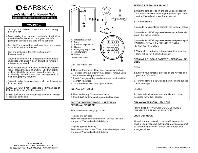 Imagen de la primera página del manual del dispositivo AX13100