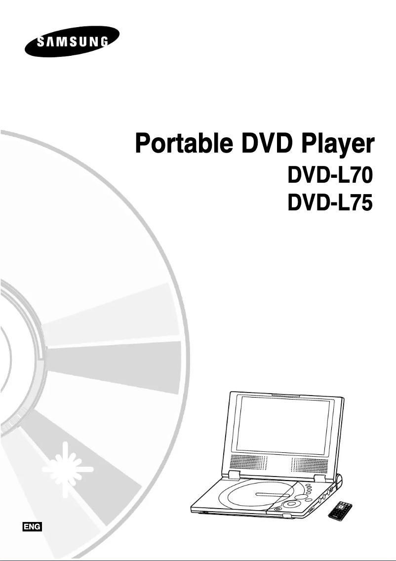 Image de la première page du manuel de l'appareil DVD-L75