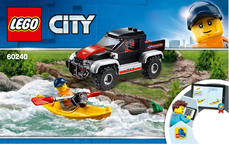 Page 1 de la notice Manuel utilisateur Lego City 60240