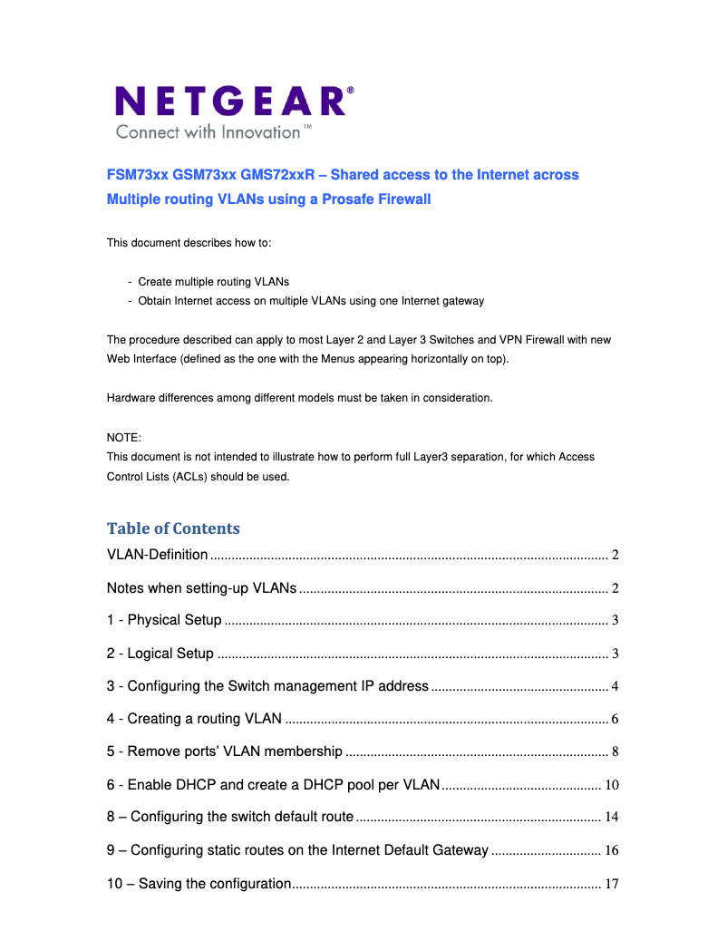 Page 1 de la notice Instructions de sécurité Netgear GSM7312