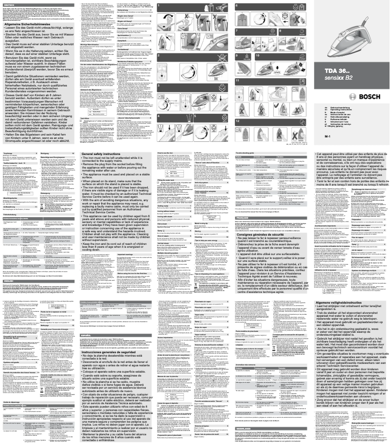 Página 1 del manual Manual de usuario Bosch Sensixx B2 Protect TDA3637