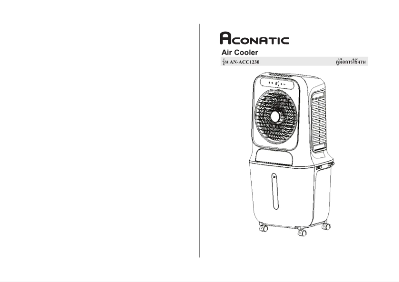 Page 1 de la notice Manuel utilisateur Aconatic AN-ACC1230