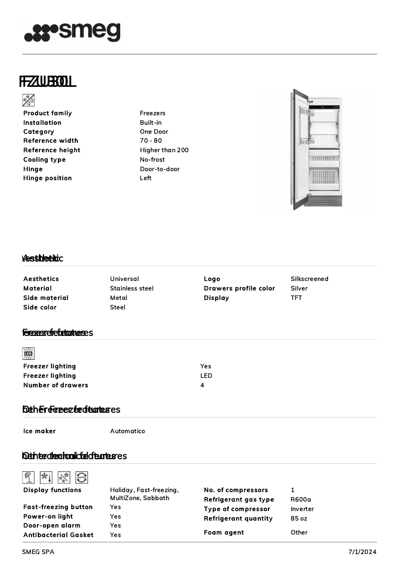 Image de la première page du manuel de l'appareil FZU30L