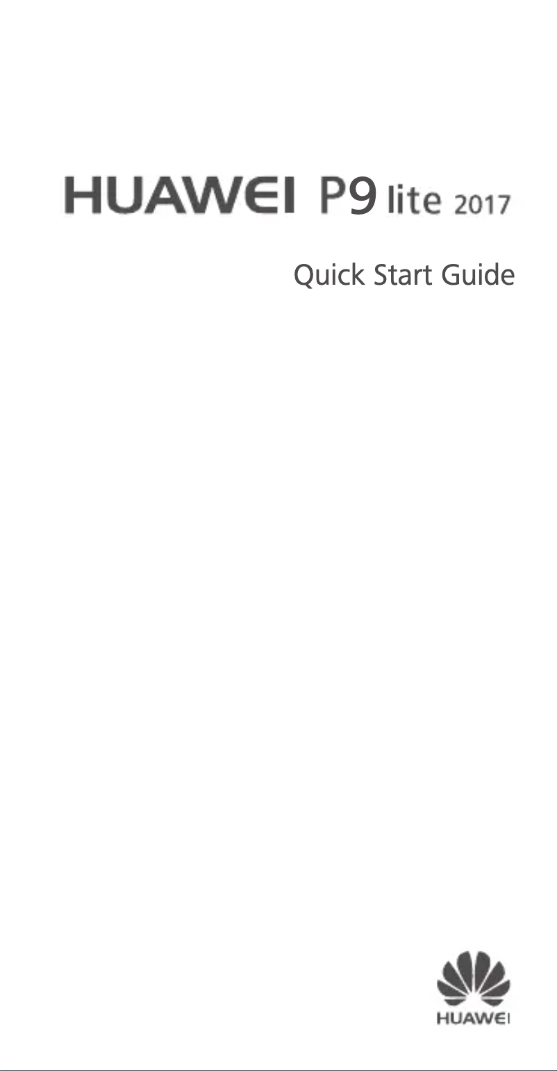 Page n°1 - Guide de démarrage rapide Huawei P8 Lite (2017)