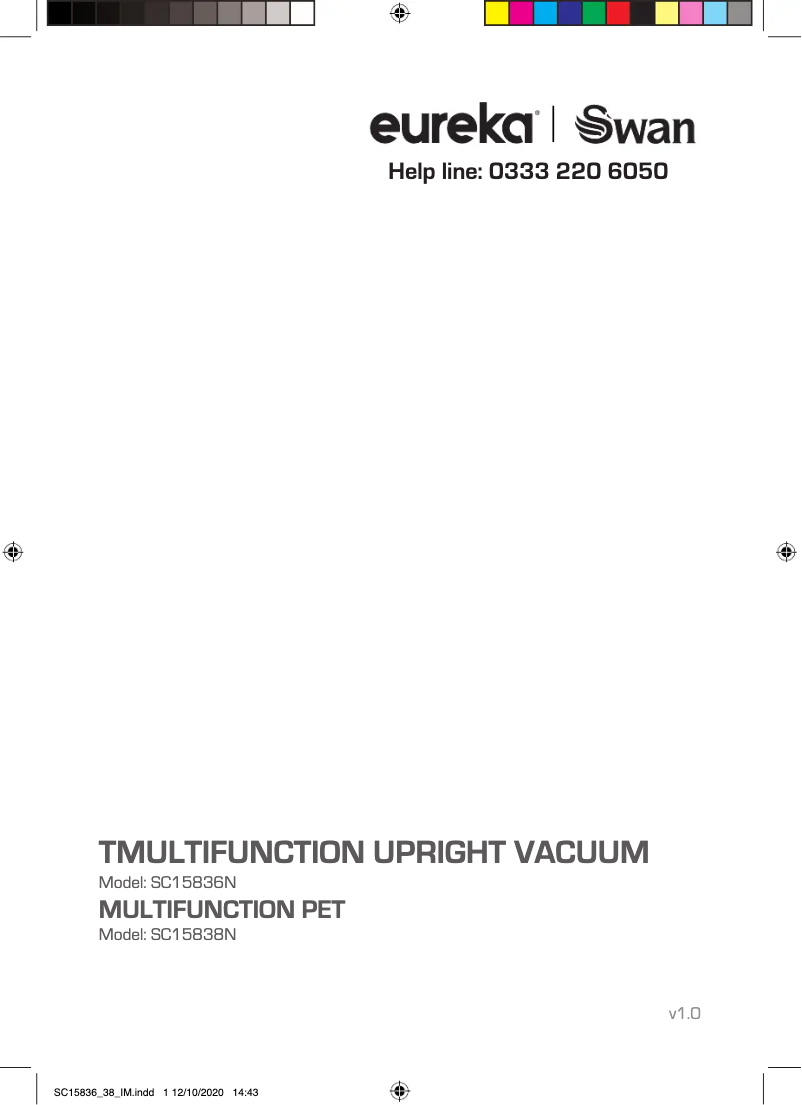 Page 1 de la notice Manuel utilisateur Swan SC15836N