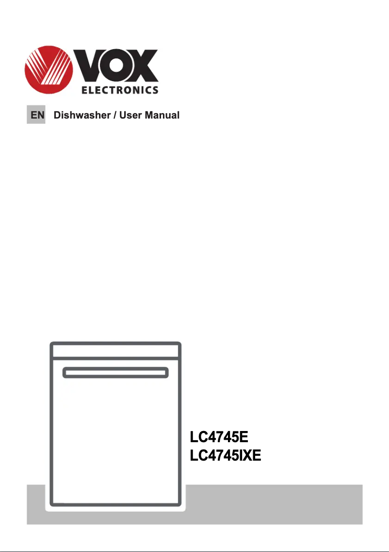 Page 1 de la notice Manuel utilisateur VOX LC4745E