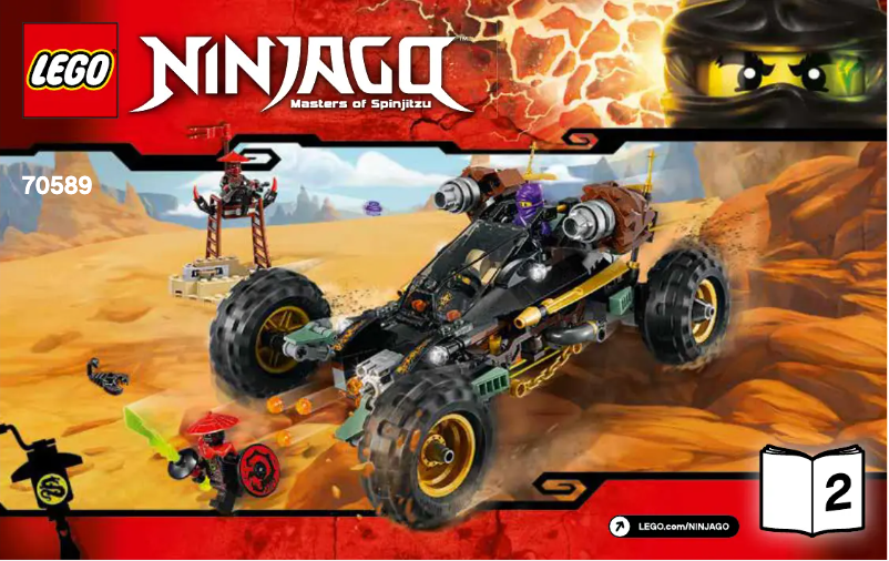 Page n°1 - Manuel utilisateur Lego Ninjago 70589