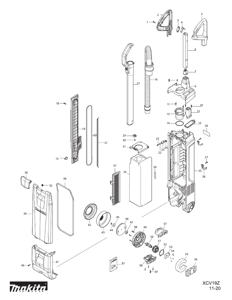 Image de la première page du manuel de l'appareil XCV19