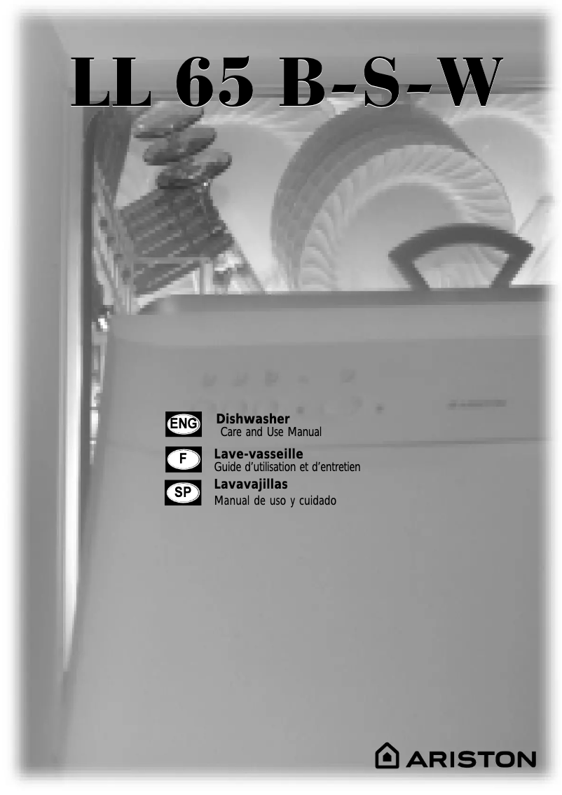 Page 1 de la notice Manuel utilisateur Ariston Thermo LL65 B-S-W