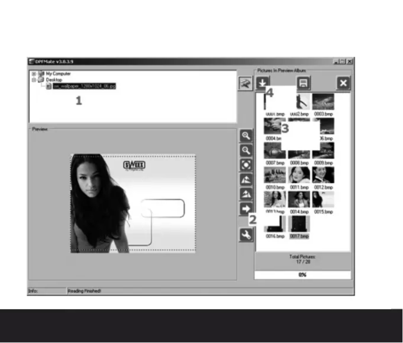 Page 1 de la notice Manuel utilisateur Sweex MM005