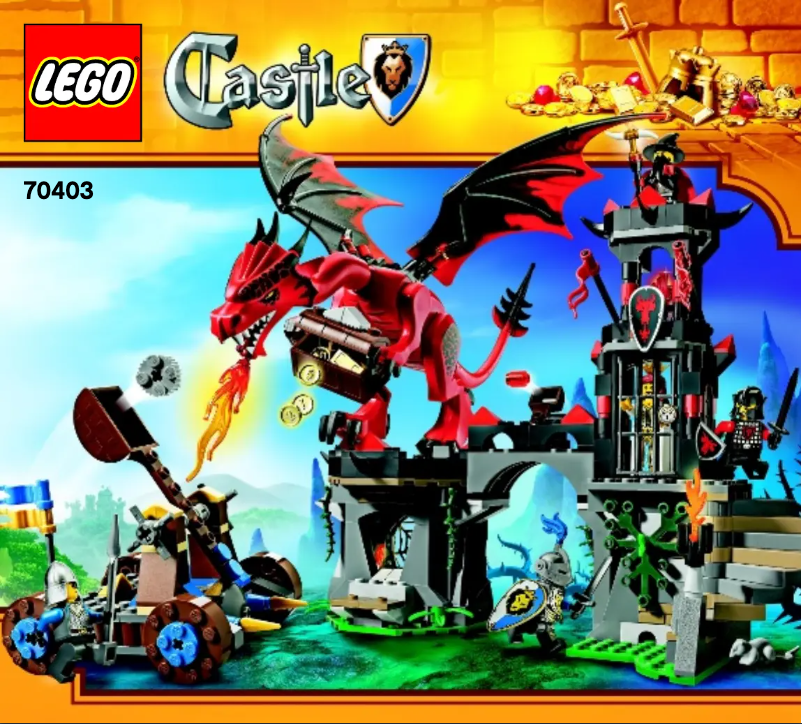 Page n°1 - Manuel utilisateur Lego Dragon Mountain