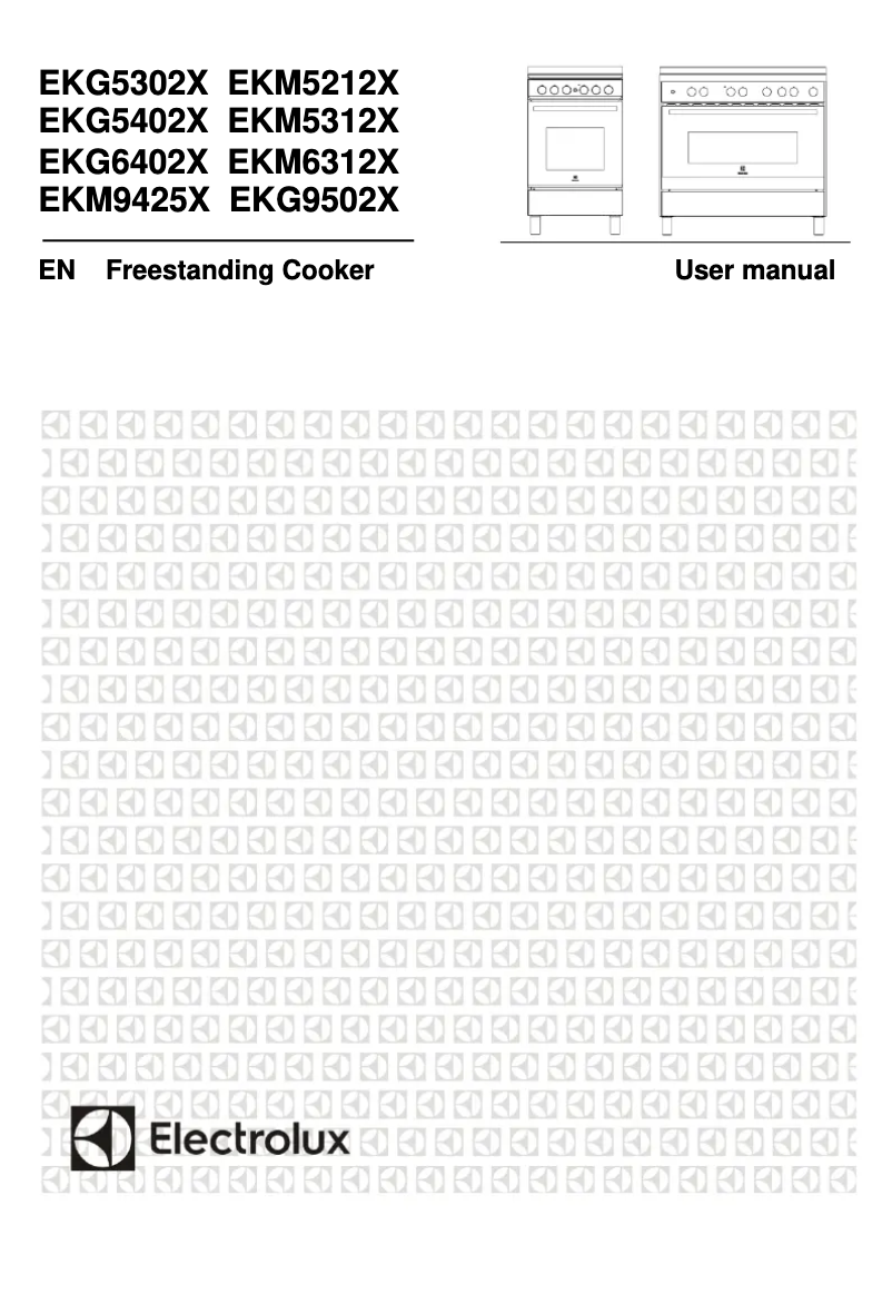Page n°1 - Manuel utilisateur Electrolux EKG6402X