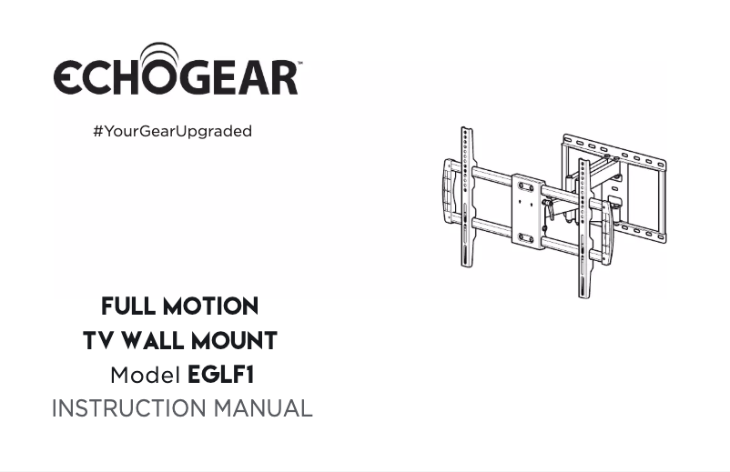 Page 1 de la notice Manuel utilisateur Echogear EGLF1