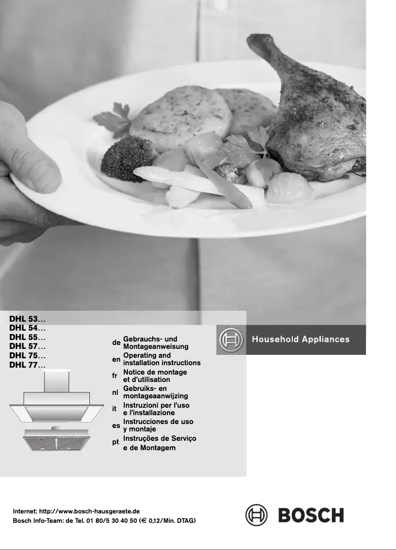 Image de la première page du manuel de l'appareil DHL565B