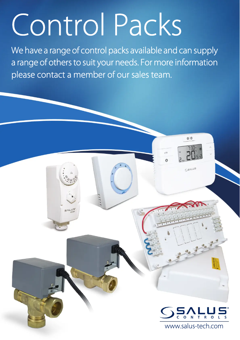 Page 1 de la notice Manuel utilisateur Salus CP222