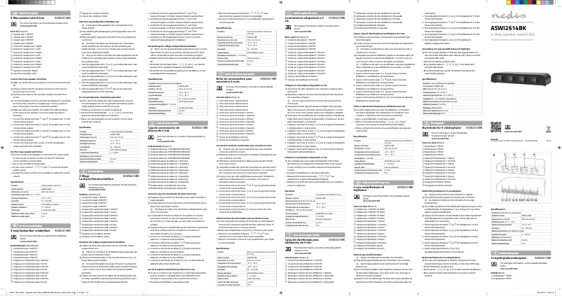 Image de la première page du manuel de l'appareil ASWI2614BK