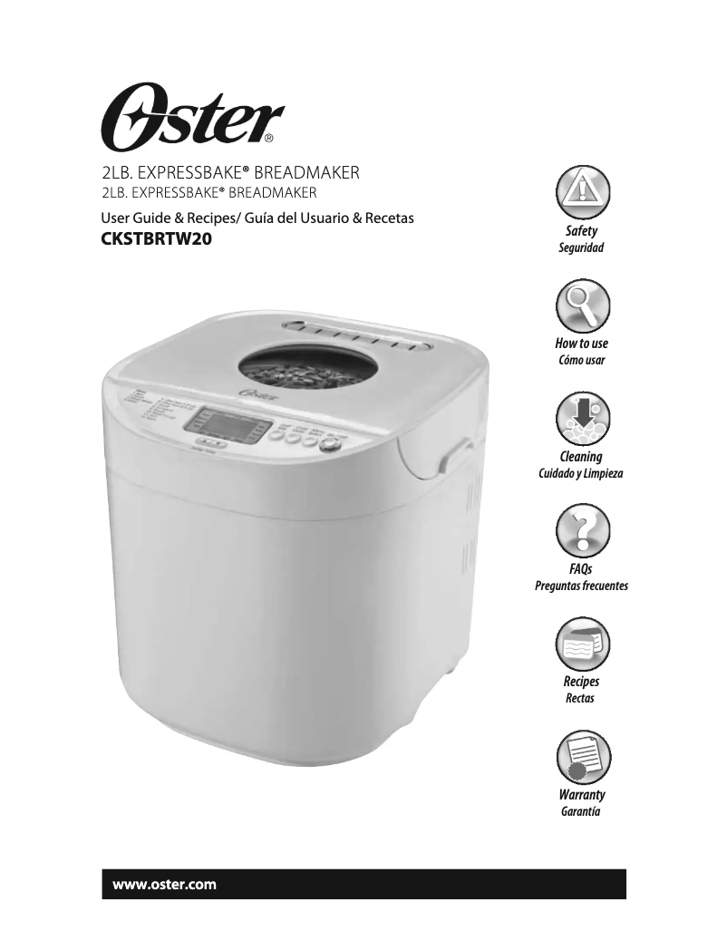 Image de la première page du manuel de l'appareil CKSTBRTW20