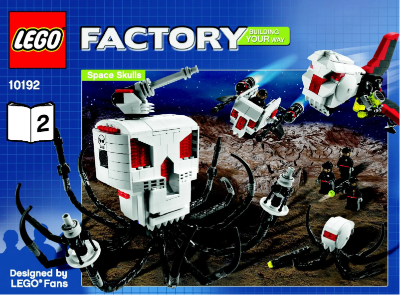 Page n°1 - Manuel utilisateur Lego Space Skulls