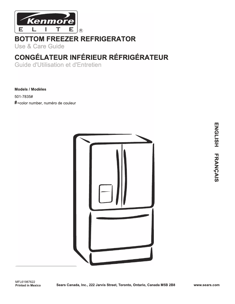 Image de la première page du manuel de l'appareil 78353