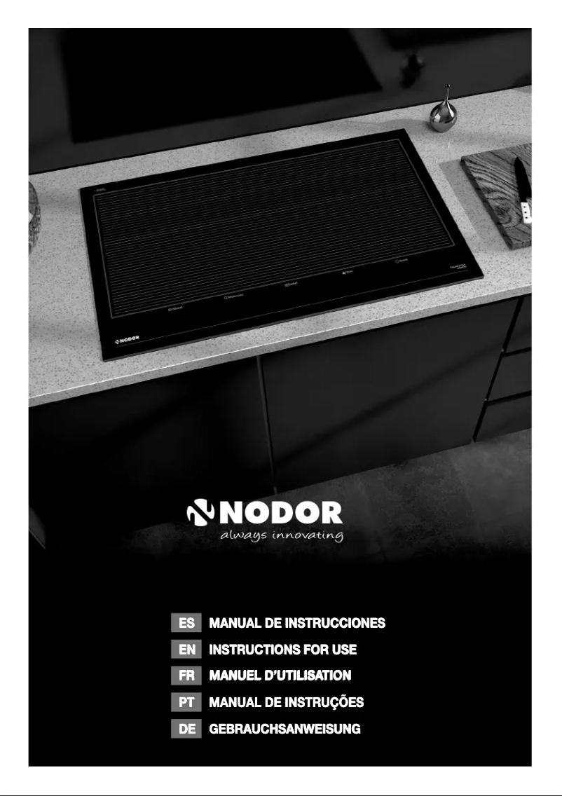 Image de la première page du manuel de l'appareil NorCook IH N7502 BK