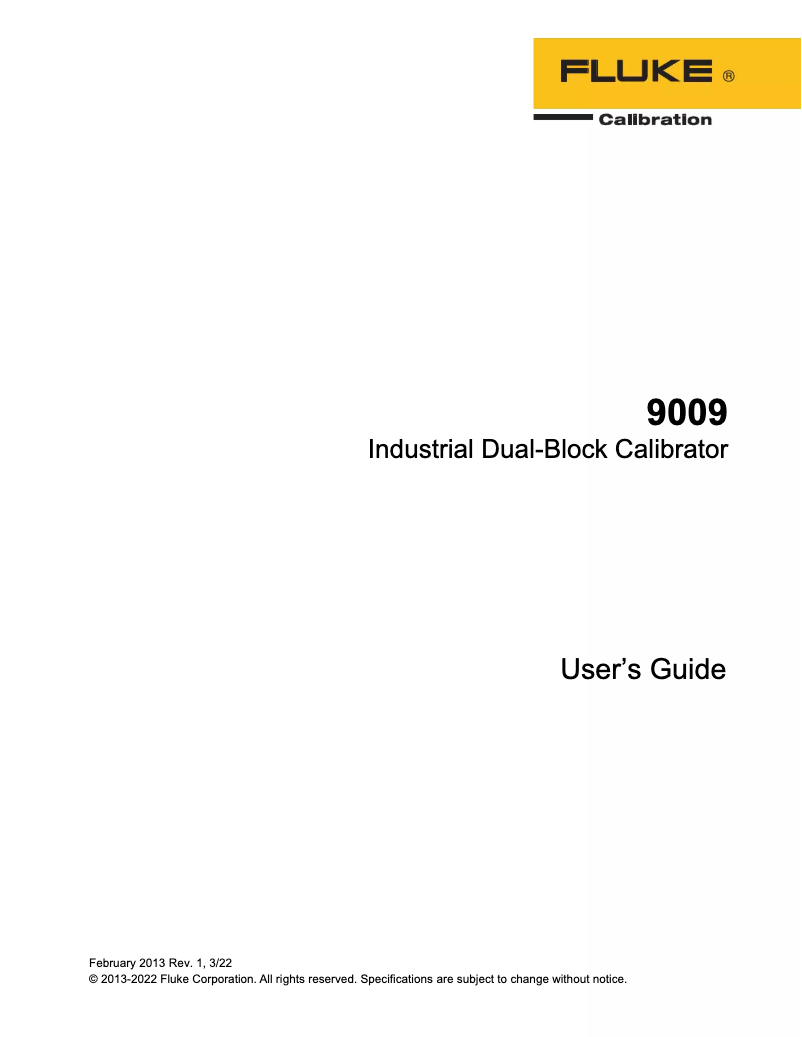 Image de la première page du manuel de l'appareil 9009