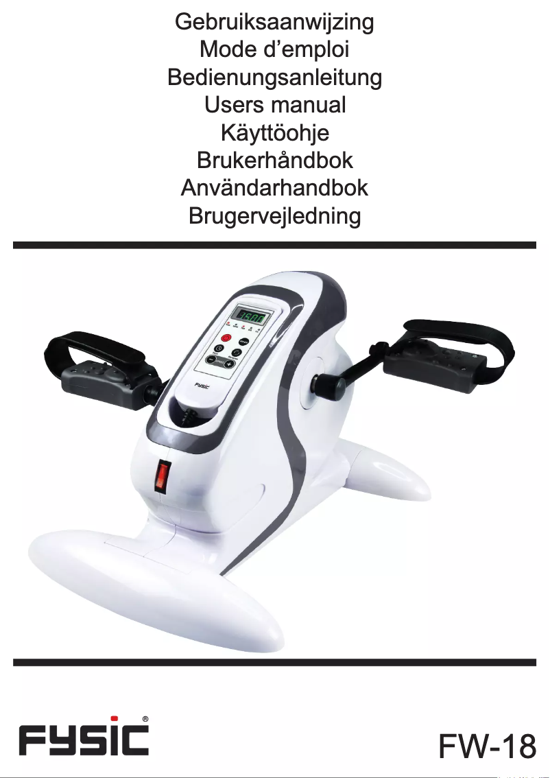 Image de la première page du manuel de l'appareil FW-18