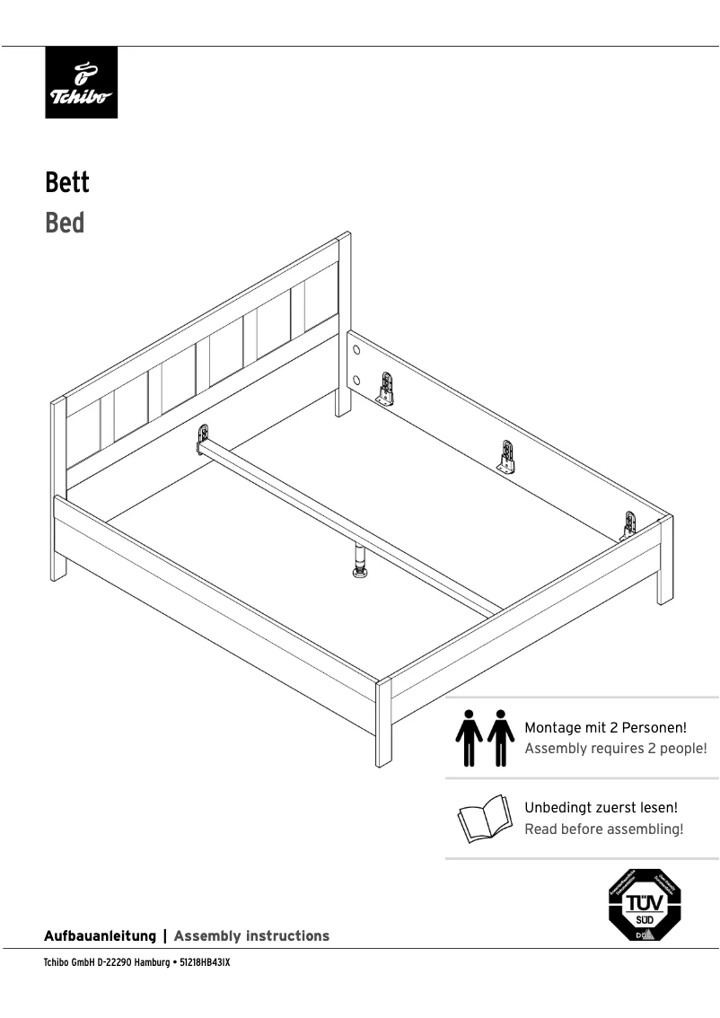Page 1 de la notice Manuel utilisateur Tchibo 257698