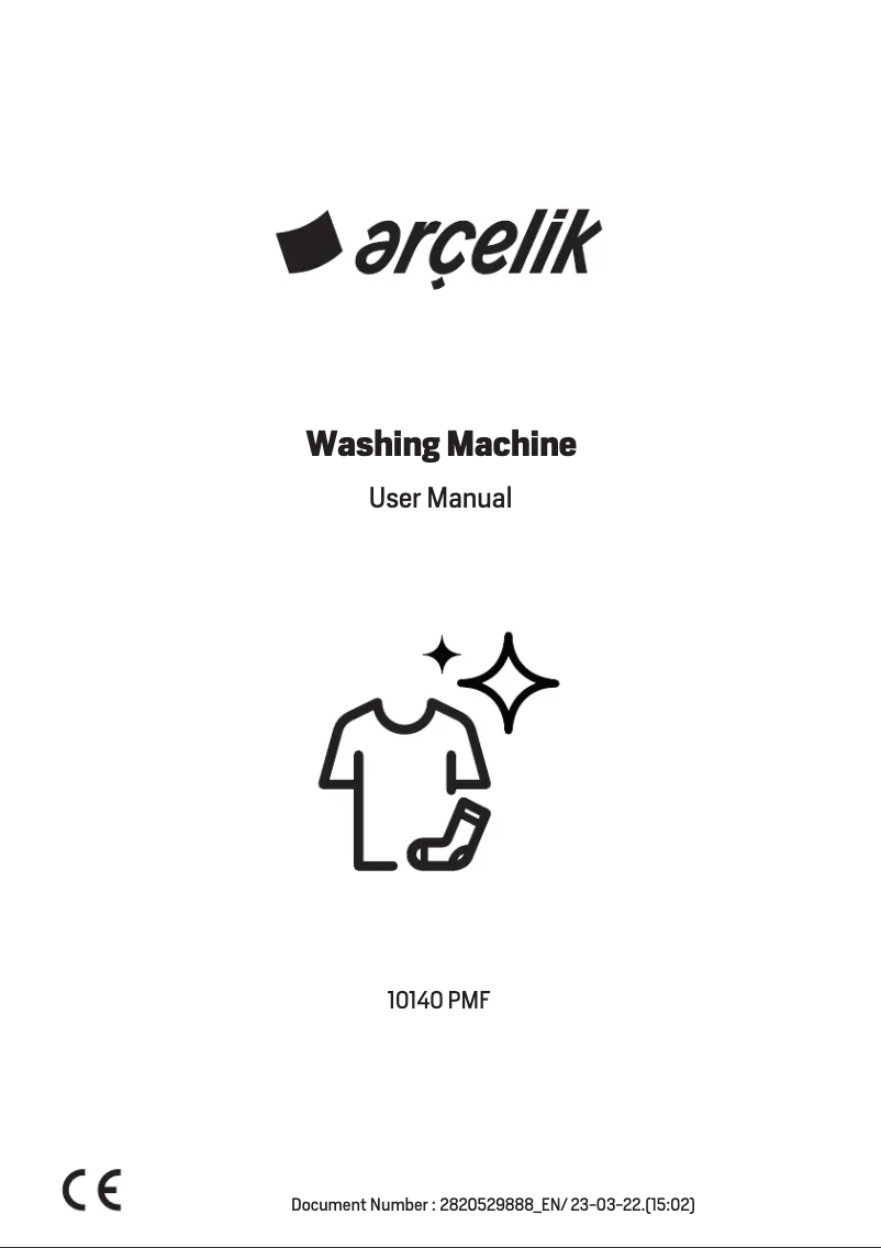 Page 1 de la notice Manuel utilisateur Arçelik 10140 PMF